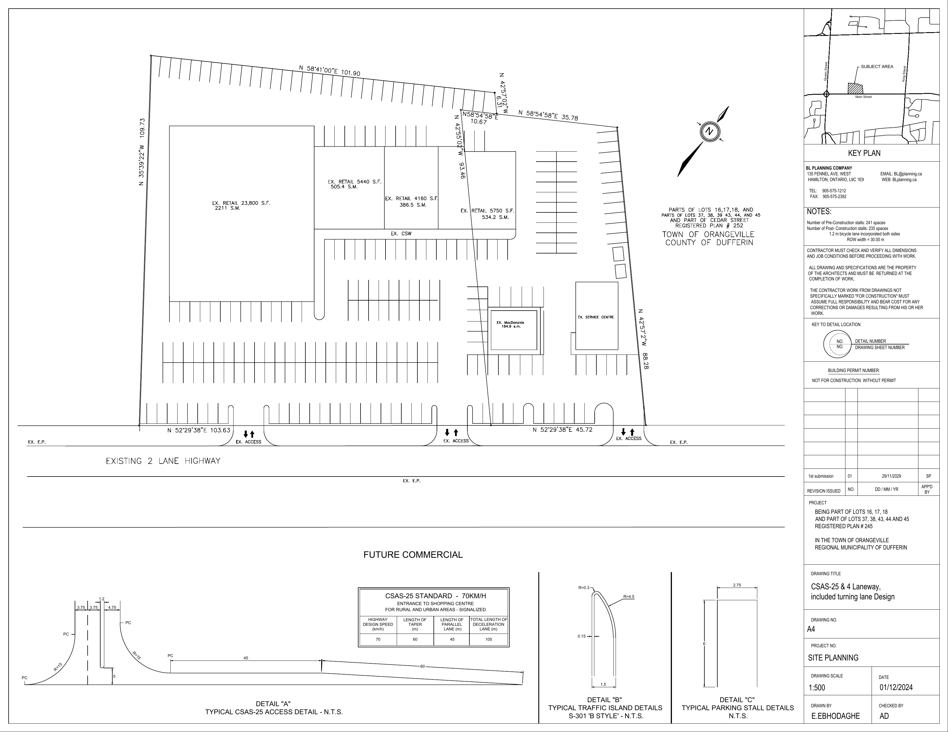 Commercial Development Street Design - King & Queen Street Corridor